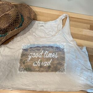 American Eagle Crop Tank